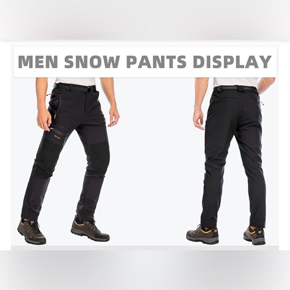 Men's Black Outdoor Pants